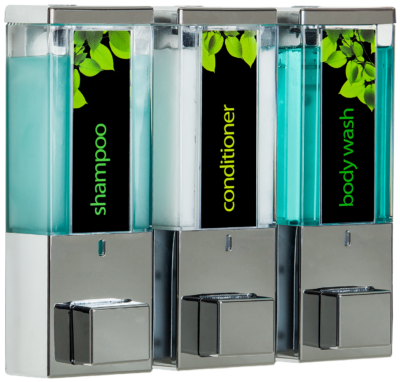 iQon Dispenser Amenities 3 silos - Chrome